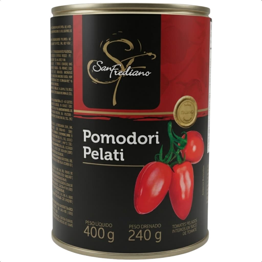 TOMATE PELADO SAN FREDIANO 400GR