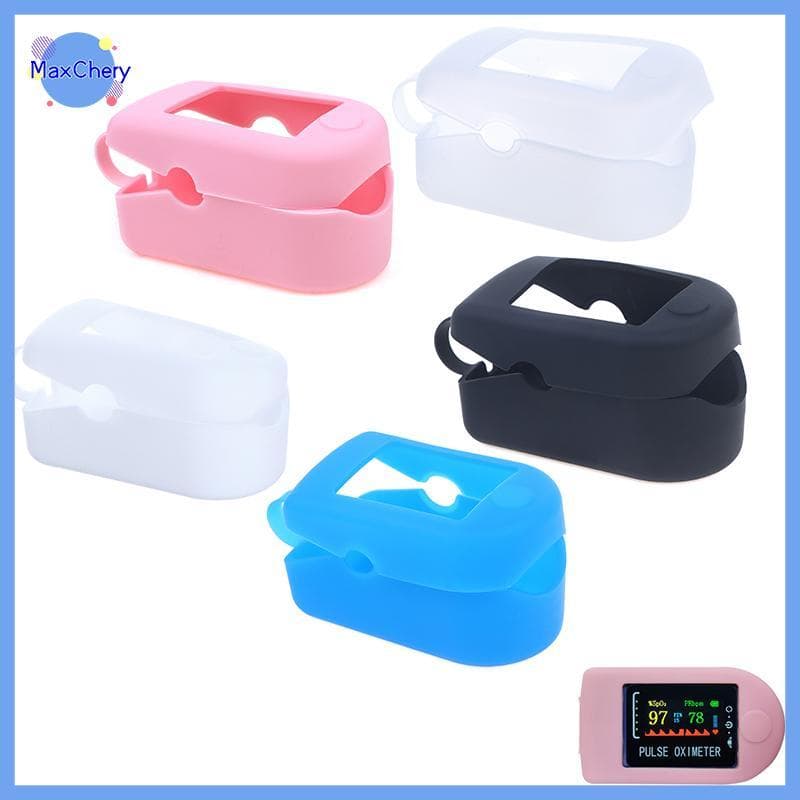 MCHY > Bolsa De Armazenamento De Silicone , Clipe De Dedo , Oxímetro , Capa Protetora Médico , Suporte Protetor De Pulso