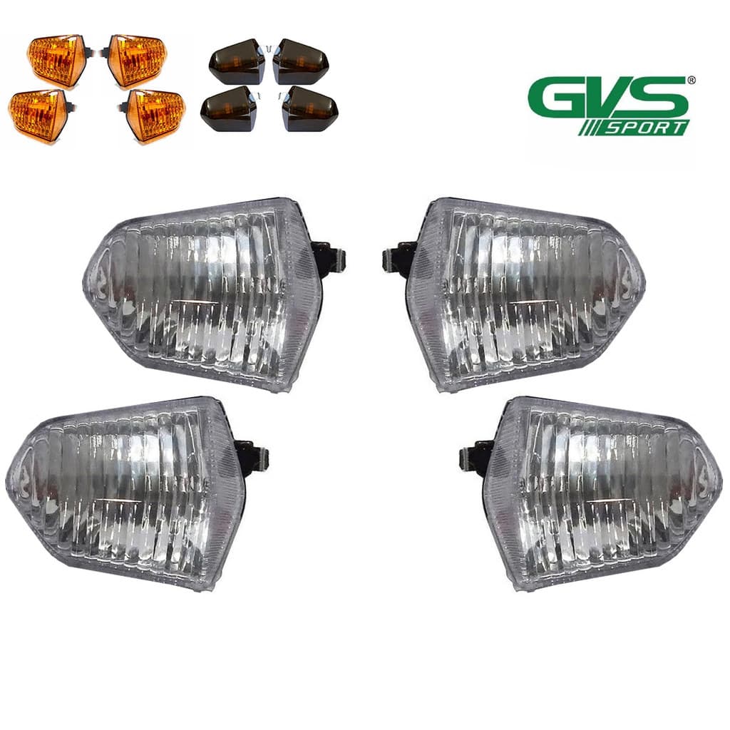 Kit 4 Lentes Pisca Seta . Pop 110i Fumê Cristal 2014 Ate 2025