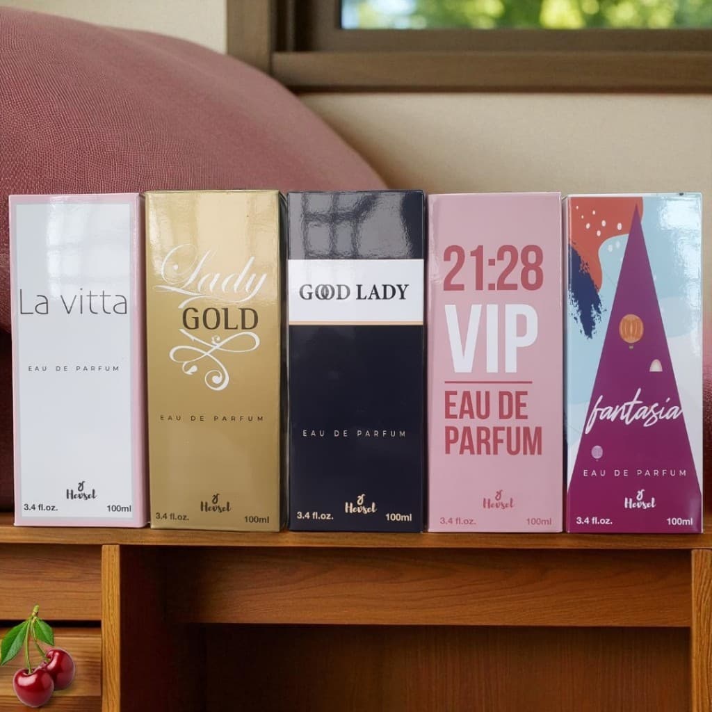 Kit com 5 perfumes | feminino| 100ml