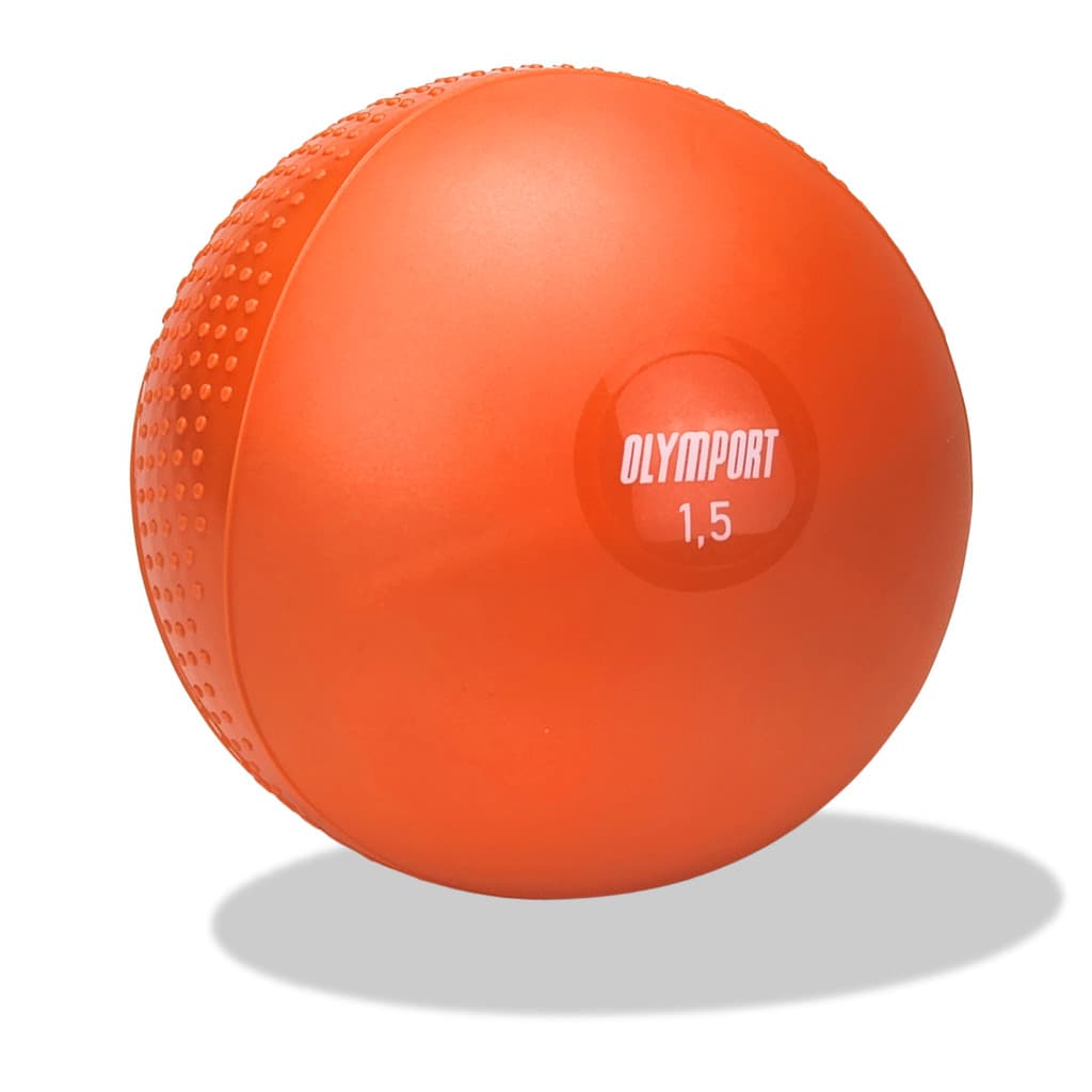 Bola Tonificadora 1,5kg Toning Ball Peso Areia Pilates Treino Força Braço Yoga