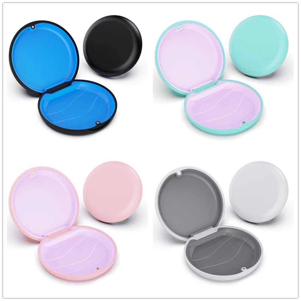 1-Pack Estojo para Retentor, Adequado para Alinhador, Compatível com Protetor Bucal Invisalign, Belo Hardware Ortodôntic