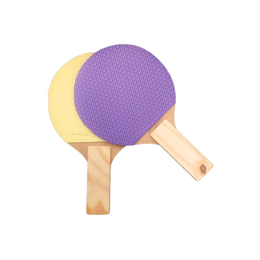 Kit Jogo De Ping Pong De Mesa 2 Raquetes E 1 Bolinha