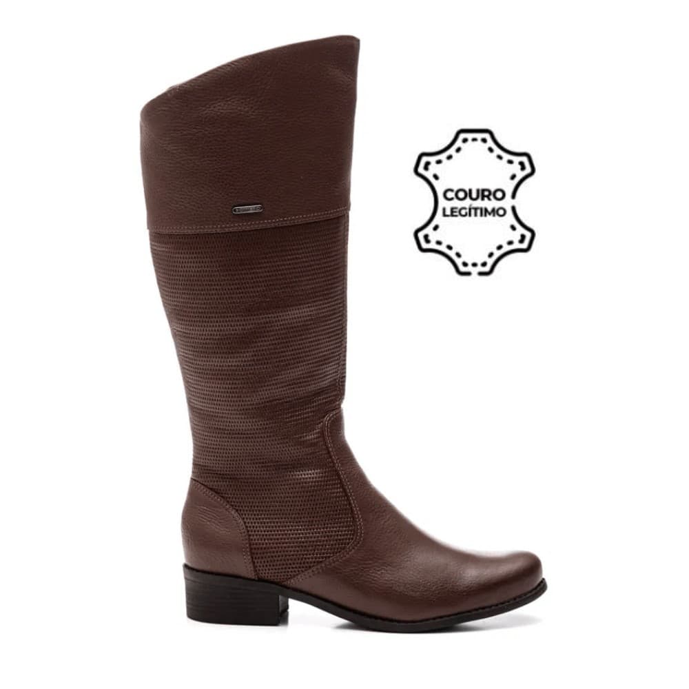 Bota Montaria Feminina Bottero 345809 em Couro Legítimo Lançamento
