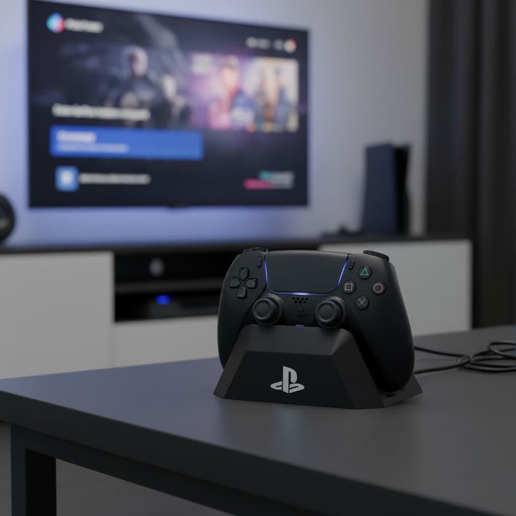 Suporte para Controle PS5 DualSense em PLA | Organizador Gamer