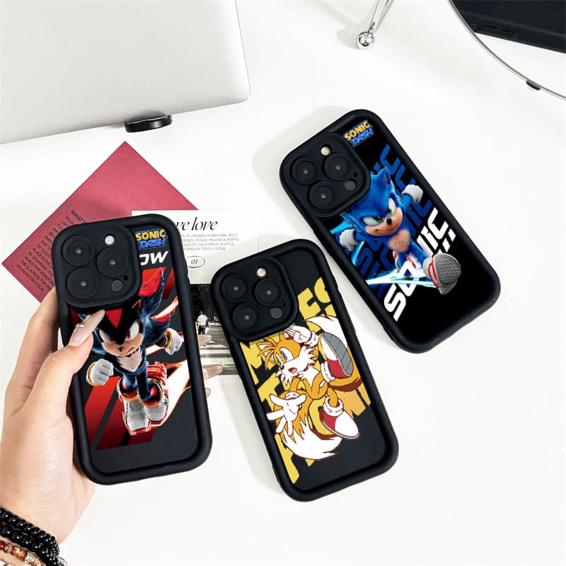 Capinha Samsung A15 A35 A55 A54 A34 A14 A05 A04 A03 A13 A12 A11 A23 A32 A52 A51 A20 Capa de celular Sonic silicone Case