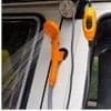 Ducha Portátil Camping Laranja Chuveiro Esguicho Lavagem Carro Banho Viagem Mangueira Adaptador