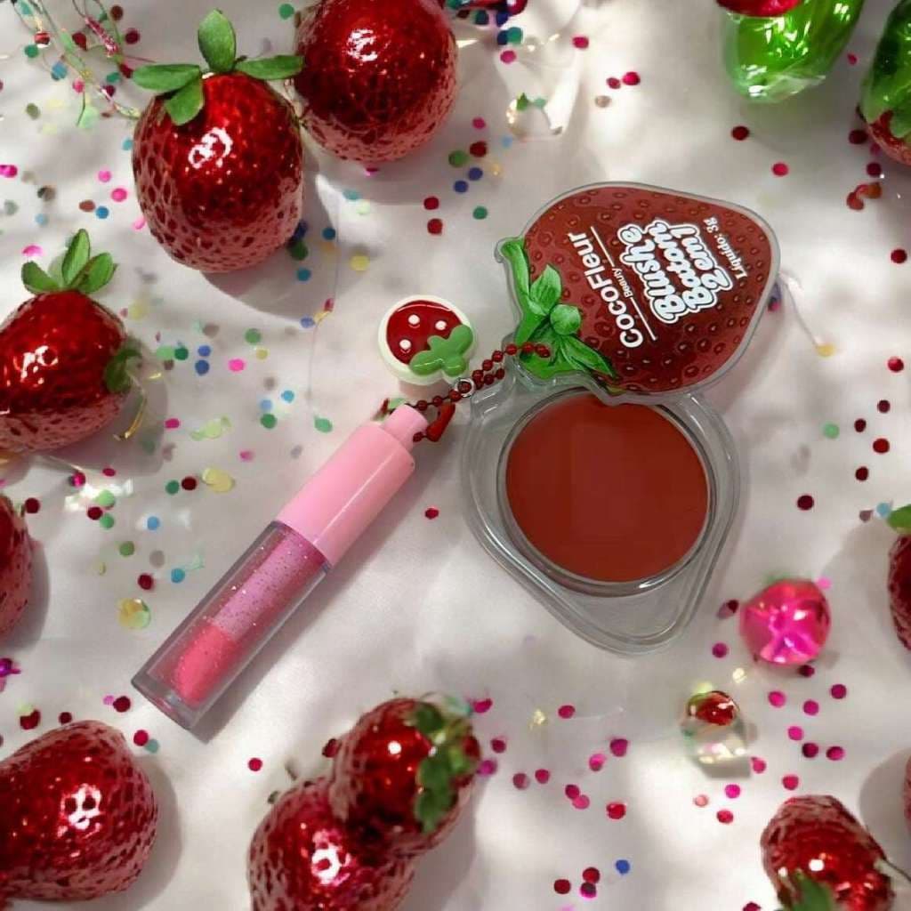 Mini Gloss Chaveiro Cocofleur Seu Brilho Portátil