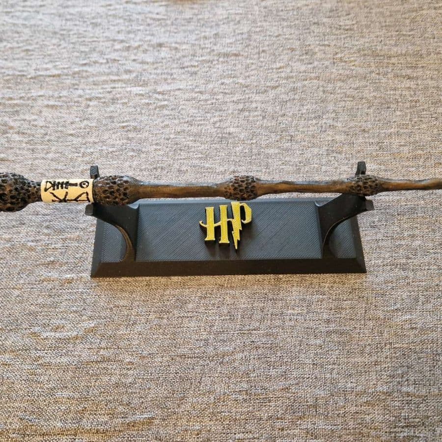 Suporte de varinha Harry Potter- Impressão 3D- colecionável