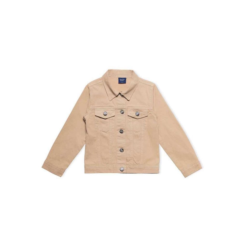 Jaqueta Menina Infantil Sarja Cores Mania Jeans