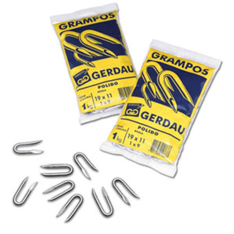 Grampo Para Cercas Arame Liso E Farpado Gerdau Belgo