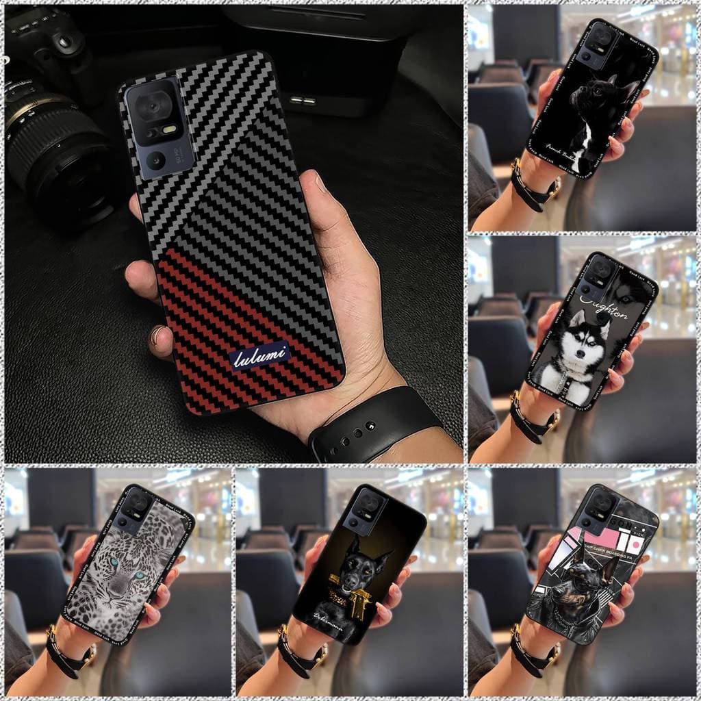 Capa De Telefone TPU Anti-Queda Para TCL 40SE/T610K Silicone Traseira À Prova De Choque Poeira Durável D'água Graffiti C