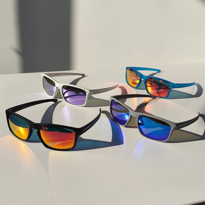 Americano único Unisex esportes óculos de sol óculos polarizados pesca condução correndo óculos Anti-reflexo
