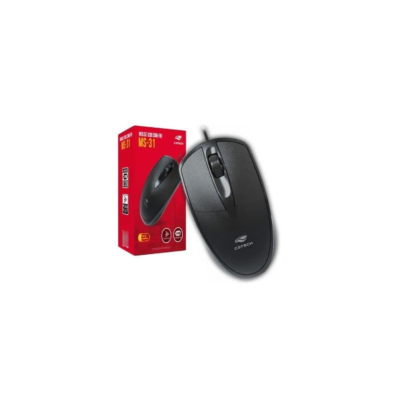 MOUSE USB COM FIO MS 31 C3TECH