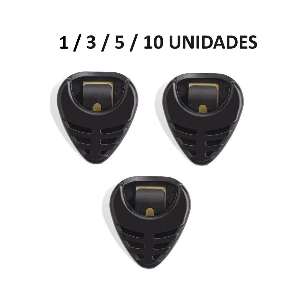 Porta Palheta para Violão e Guitarra 1 / 3 / 5 / 10 UNIDADES