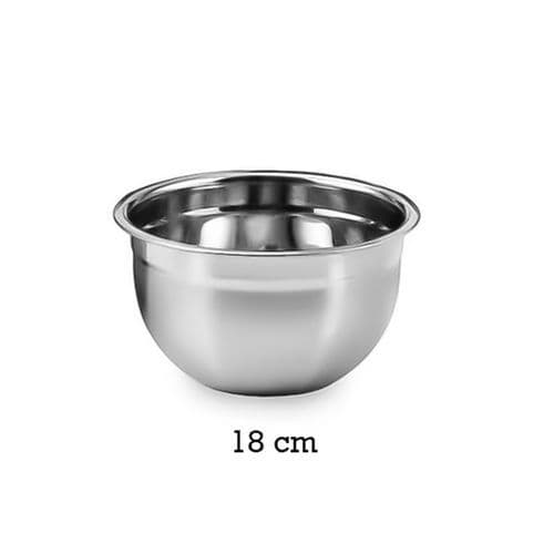 Tigela Inox Multiuso Profissional Bowl 18cm Duravel Resistente Compacta Versatil