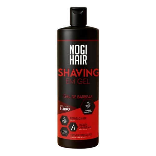 Gel Shaving Mentolado 1kg Refrescante Masculino | Gel de Barbear Profissional Barbeiro Alta Qualidade