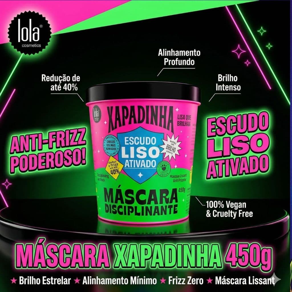 Máscara Xapadinha 450g - Lola Cosmetics