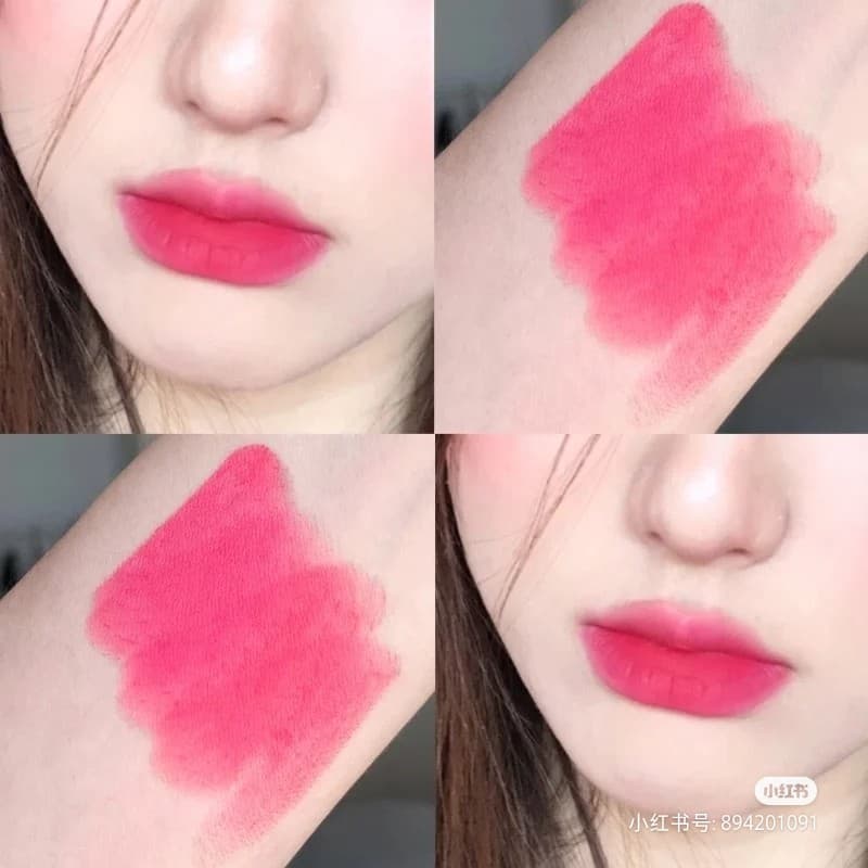 Influenciador mesmo estilo batom menina grupo pêssego rosa fosco hidratante estudante não é fácil de desbotar à prova dw