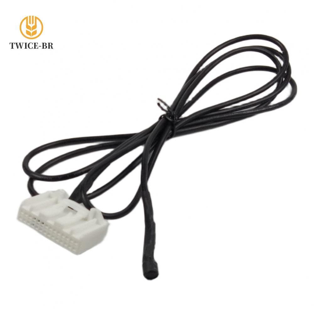 Chicote Estéreo De 28 Pinos Com Adaptador De Microfone Para Veículos TOYOTA 2015 A 2024