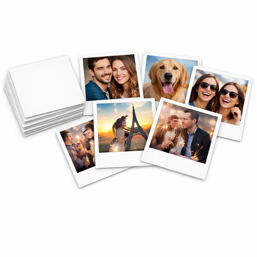 Kit 9 a 45 Fotos Retrô 7x5cm Personalizadas Qualidade