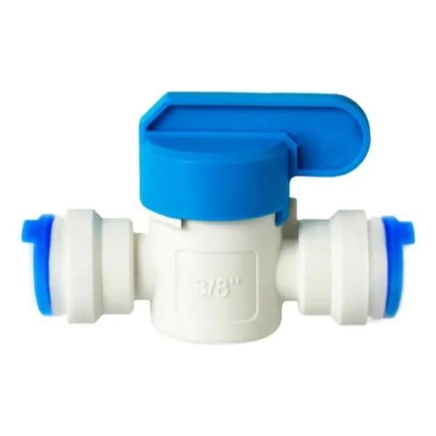 Kit 2 Registro para Torneira com Engate Rápido Rosca 3/8" x Mangueira 3/8" Alta Resistência