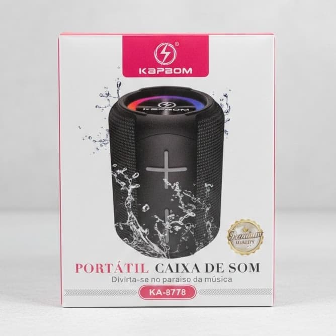Caixa de Som Portátil - Bluethooth