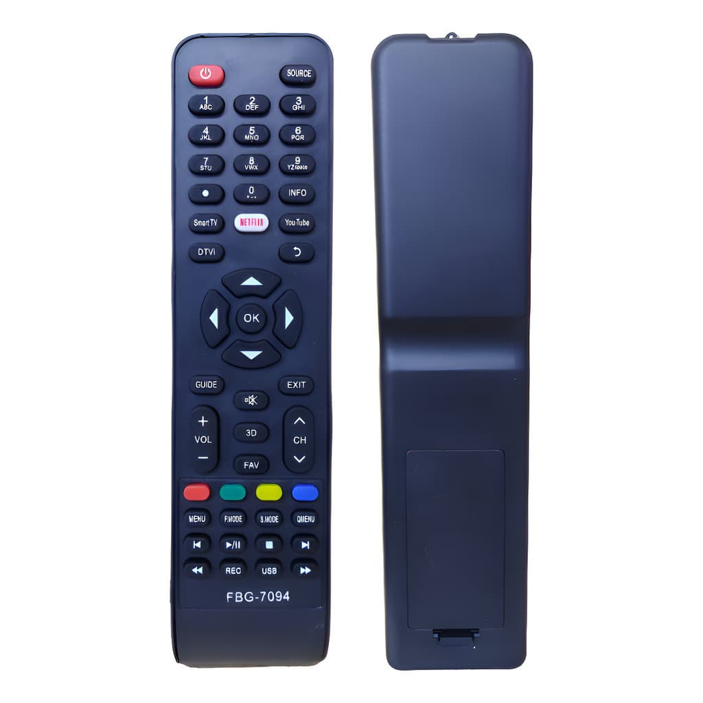 Controle Remoto Compatível Tv Philco Led Smart