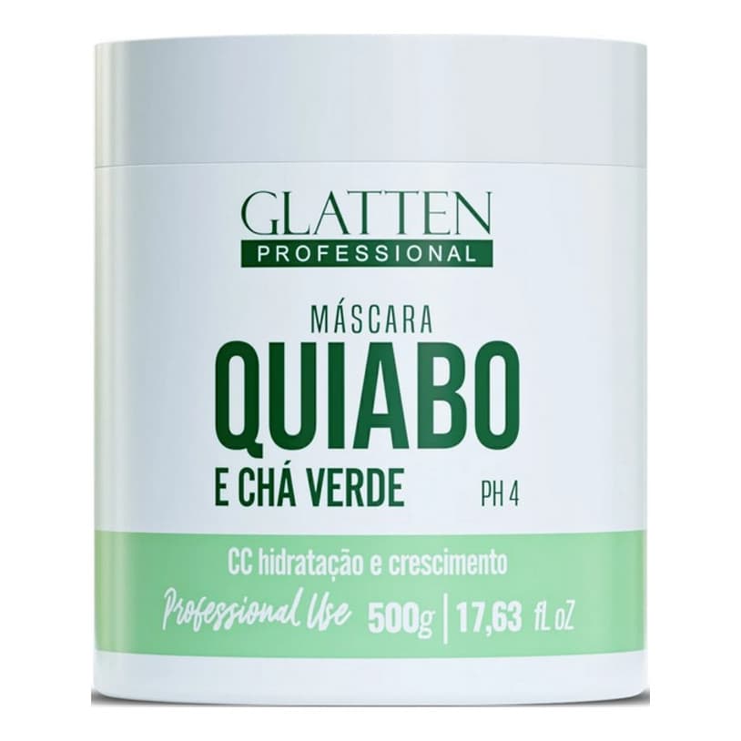 Glatten Quiabo E Chá Verde Máscara 500 Gr
