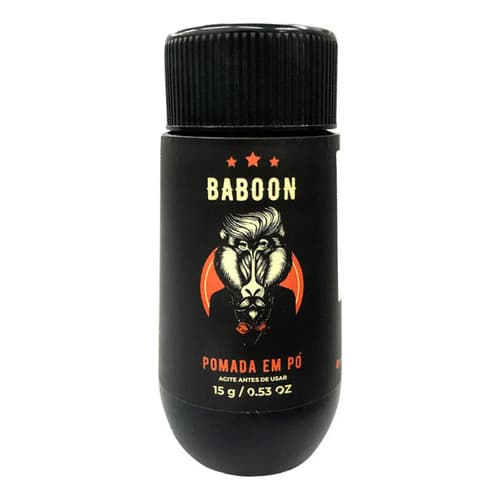 Pomada Modeladora Em Pó Baboon Para Cabelos 15g