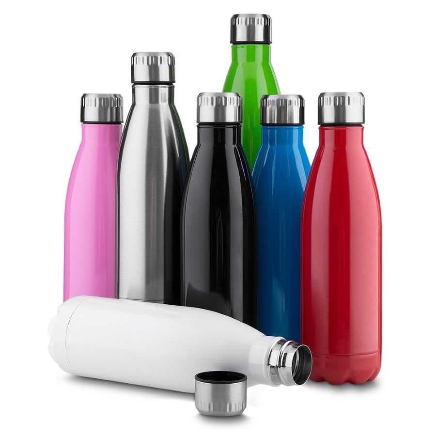 Garrafa 500ml Térmica de Inox Squeeze Original Agua Gelada ou Quente Super Resistente