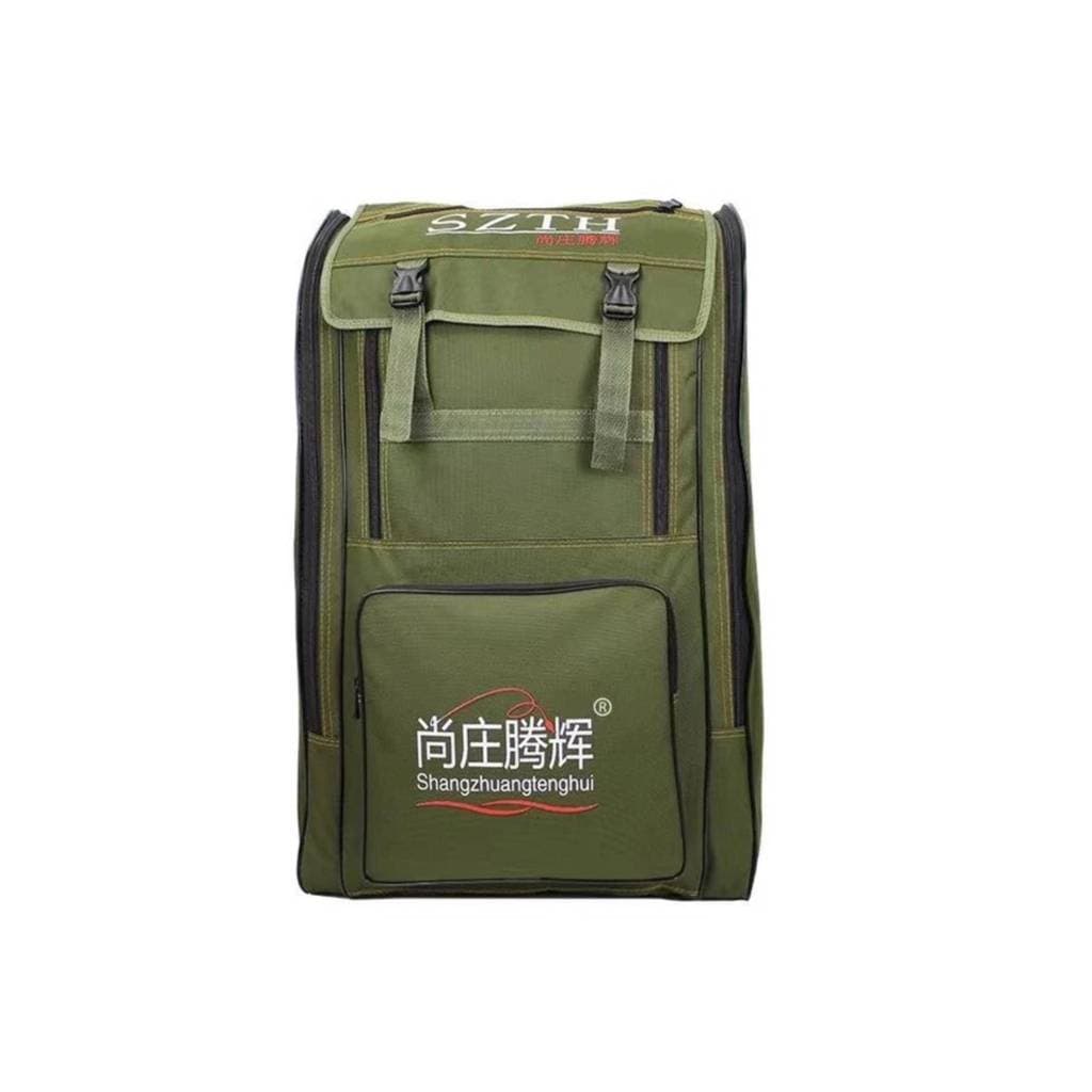 Mochila Porta Vara Bolsa de Pesca Capa Saco de Viagem Grande Capacidade Portátil Quadrada