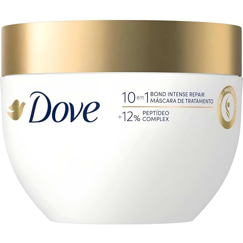 Máscara Tratamento Dove Bond Repair 10 em 1 250g Hidratação Brilho Repara Frizz Forte 10 Benefícios