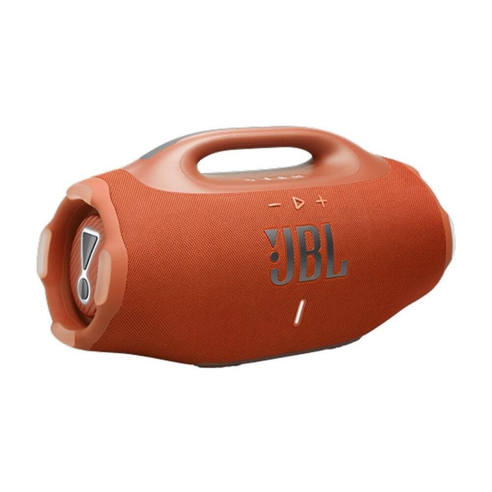 Caixa de Som JBL Boombox 4 Laranja a Prova D'agua, 200W RMS e 34h de Reprodução BT com NF