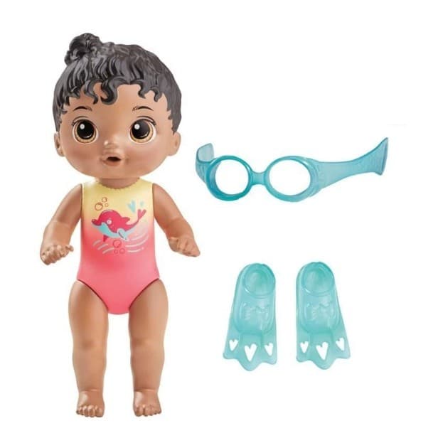 Baby Alive Sunny Swimmer 25 cm Negra EAN 5010996157935 (com óculos)
