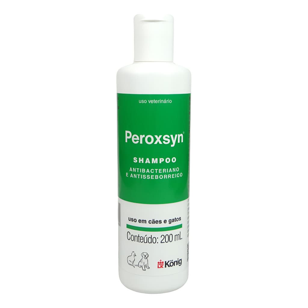 Shampoo Antibacteriano Antisseborreico Peroxsyn König 200ml