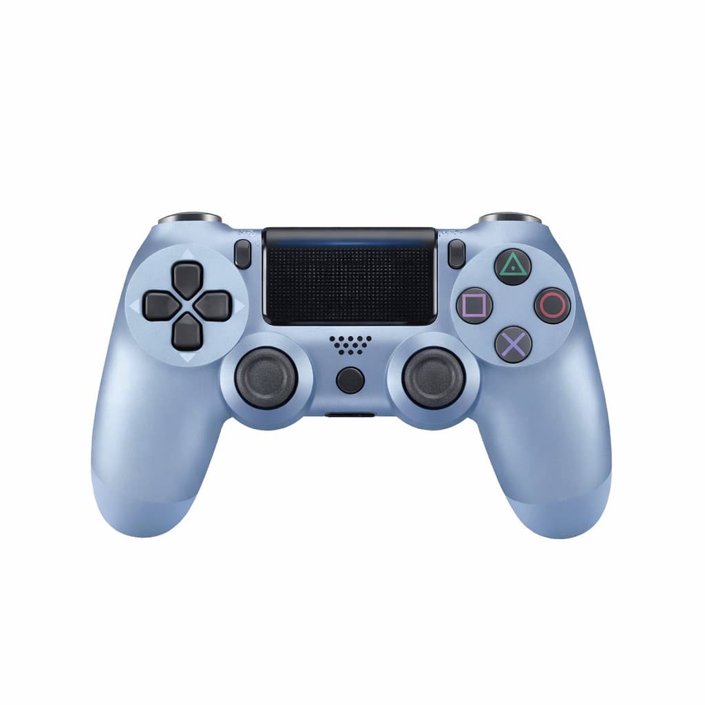 Controle Colorido Sem Fio Compativel Com Ps4 Pc Celular Azul-Metálico QUALIDADE PREMIUM