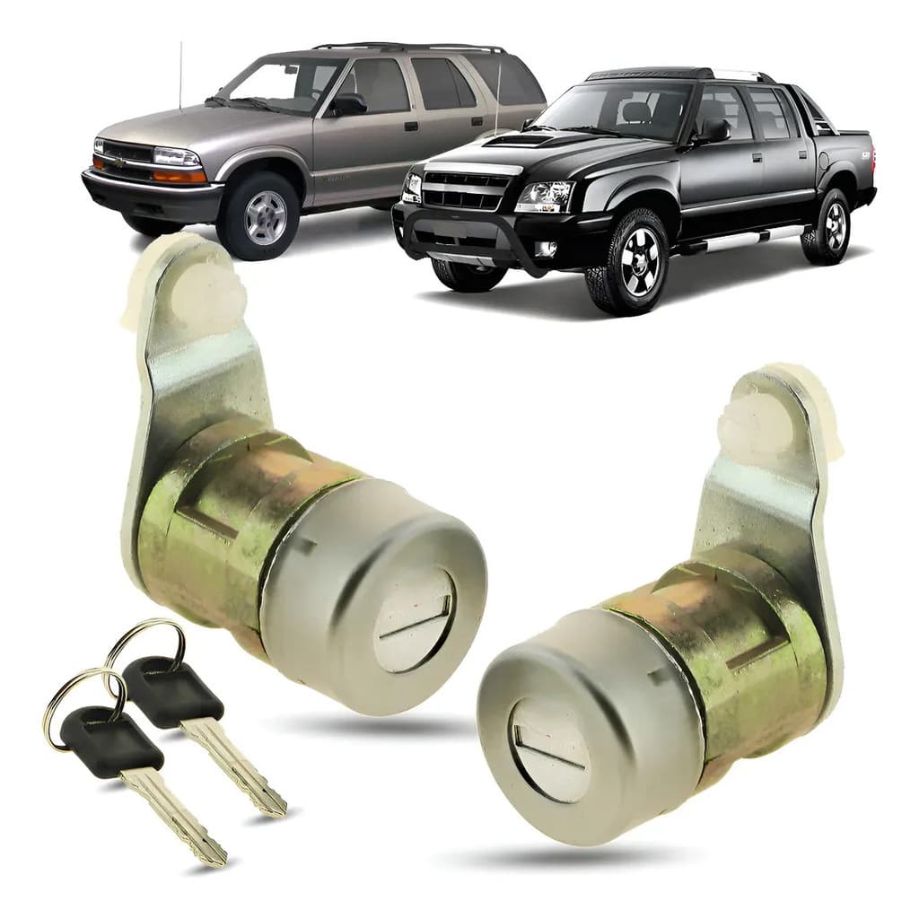 Par Cilindro Porta Original Blazer S10 Silverado 1995/2011