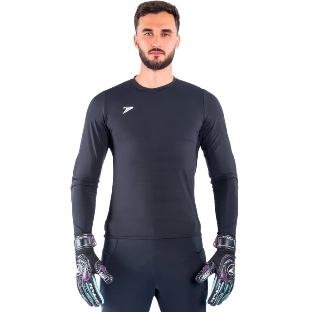 Camisa Poker Goleiro Térmica Skin com Espuma Block