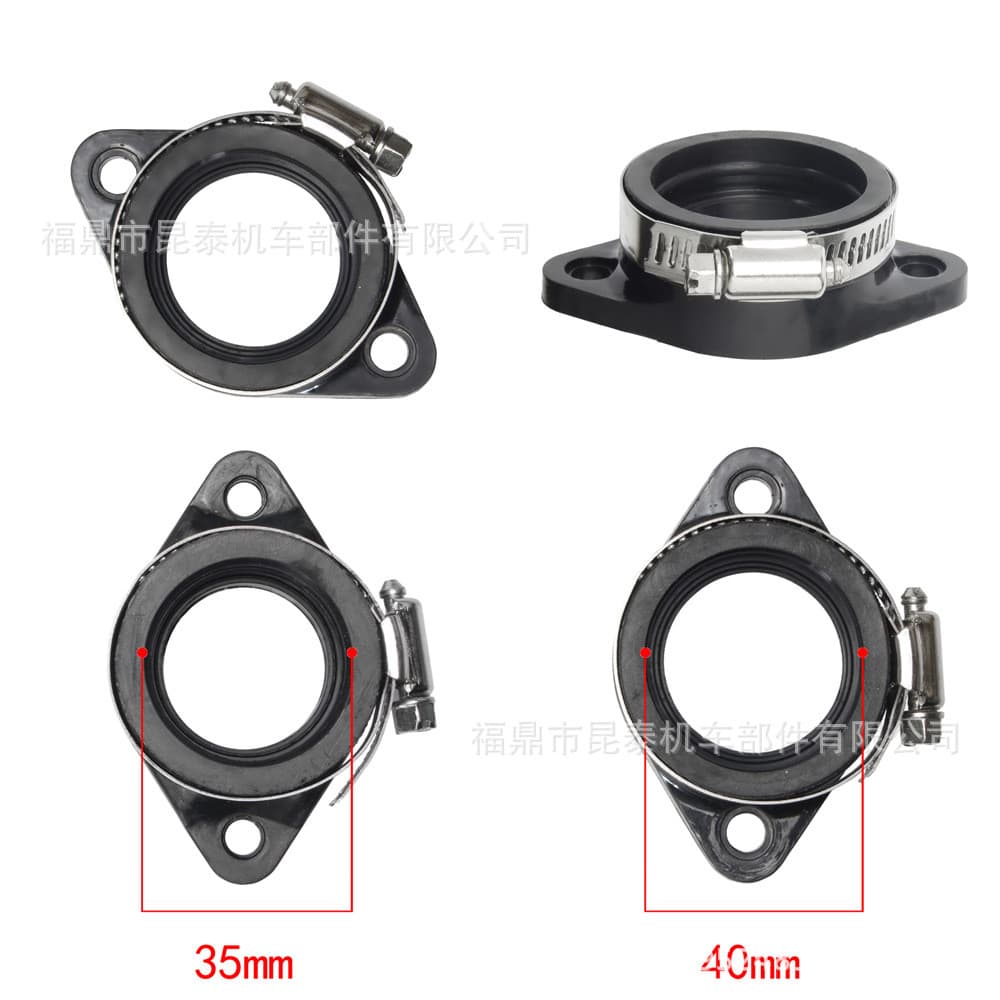 Coletor de entrada de ar para motocicleta CVK PZ OKO Carburador modificado PWK28 30 32 34 PE28 Interface