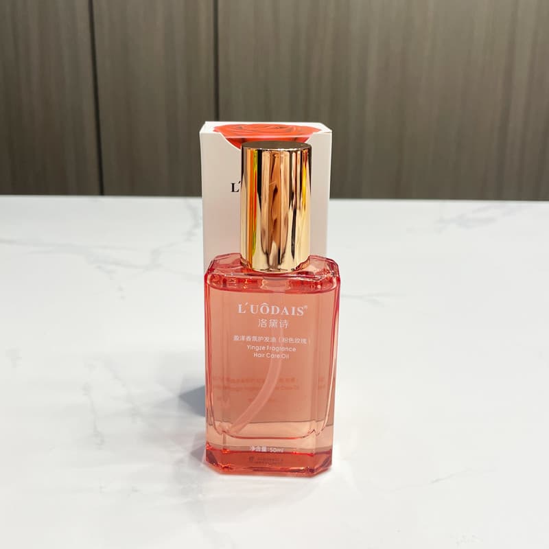 Yingze fragrância rosa cuidados com o cabelo óleo essencial feminino melhorar o Frizz reparação macia Perm tintura seca