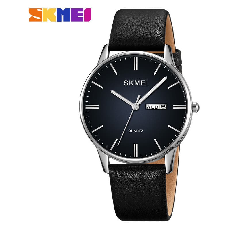 Momento beleza masculino relógio de quartzo cinto relógio Casual negócios simples relógio masculino duplo calendário est