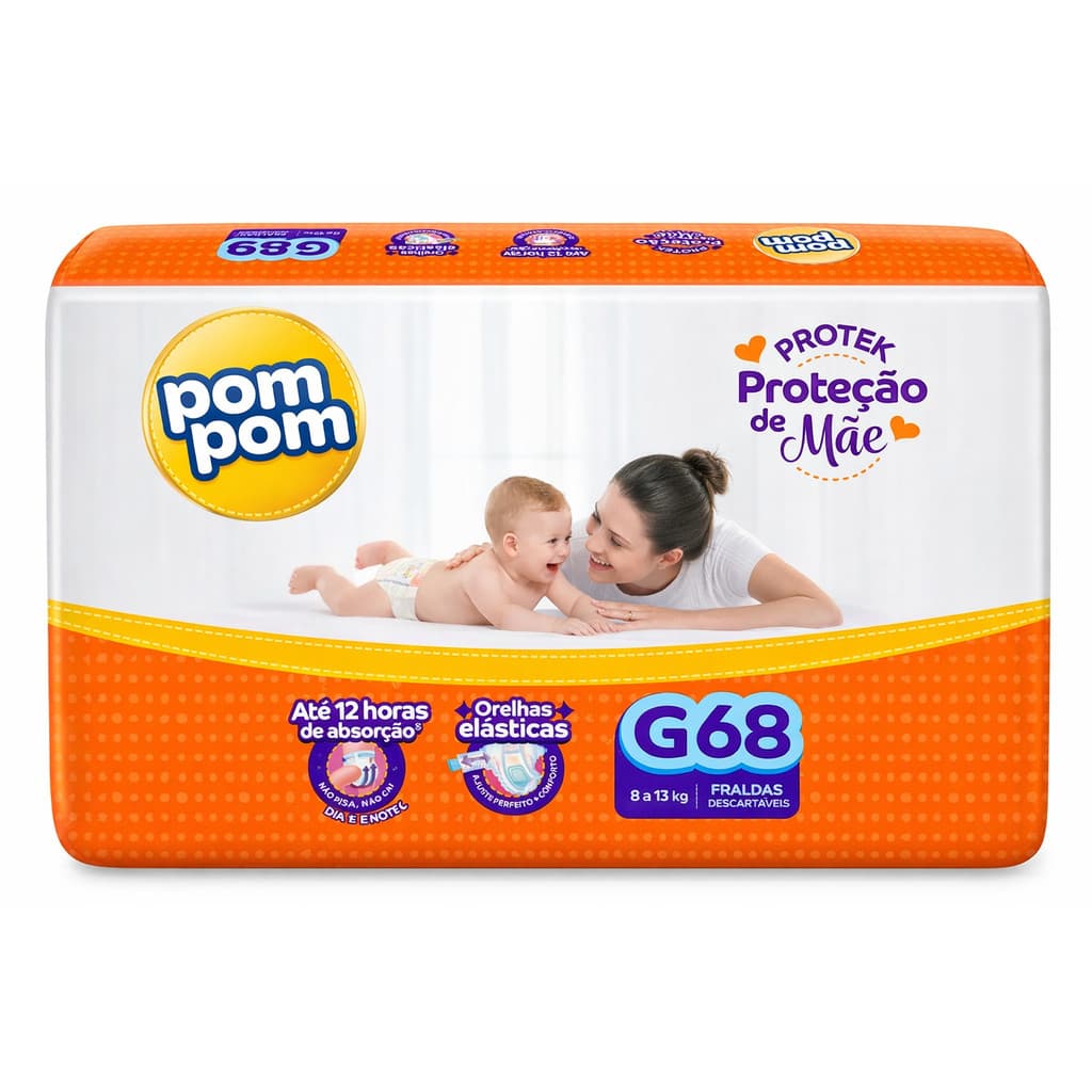 Pom Pom Derma Protek Hiper  do M ao XG