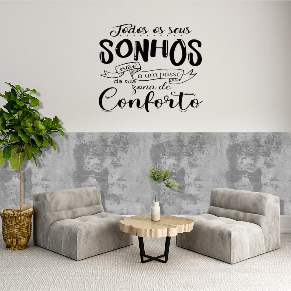 Papel de Parede Cimento Queimado Meia Parede Papel de parede Para Sala de TV Rolo Autocolante