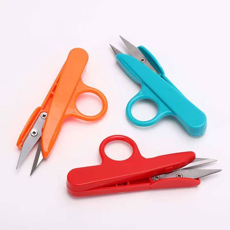 Kit 1/2/3 Tesoura De Arremate Pic Tecelão 12cm Costura Bordado e Tricô Corte de Linhas e Fios