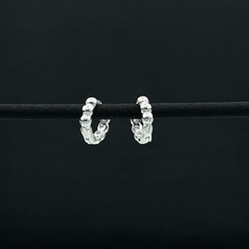Argola click - Bolinhas P1 10mm