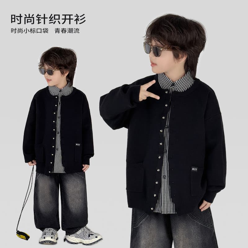 Suéter masculino cardigã inverno estilo formal moda * 38497