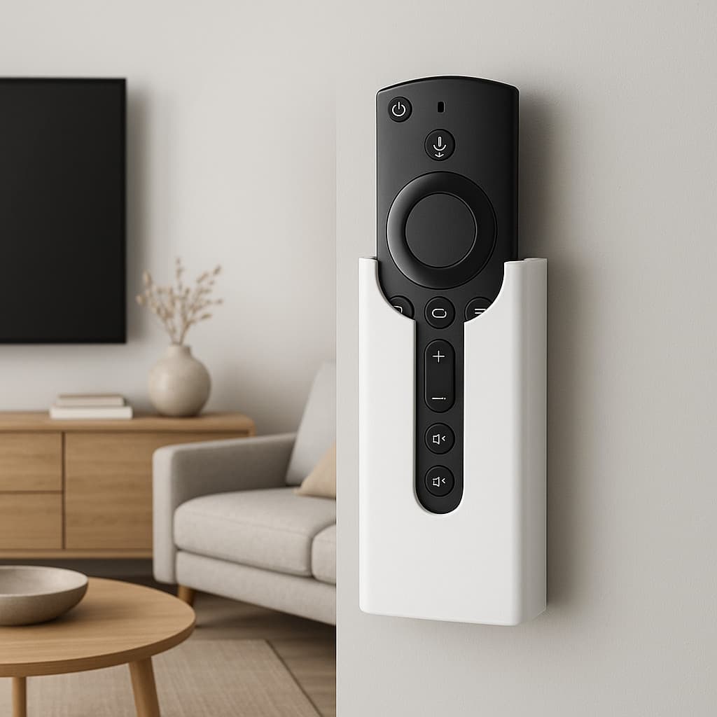 Suporte de Parede com Dupla Face Para controle Fire Tv Stick Lite Alexa Amazon Quarto e Sala