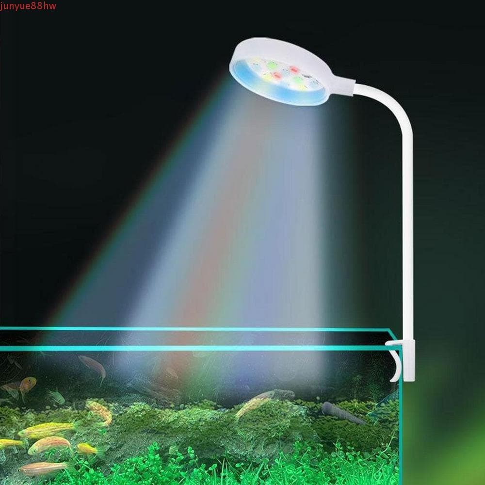 Lâmpada De Aquário JUNYUE , Luz LED Para Plantas Com Plugue USB , Clipe Economia De Energia , Mini Tanque De Peixes