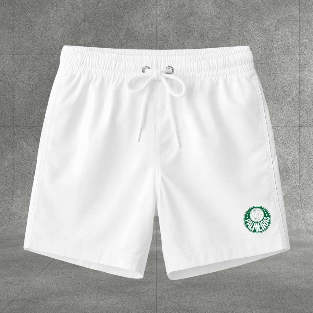 Bermuda Tactel Elastano personalizada Time Palmeiras